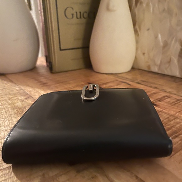 GUCCI Leather Compact Wallet Black - Picture 4 of 11